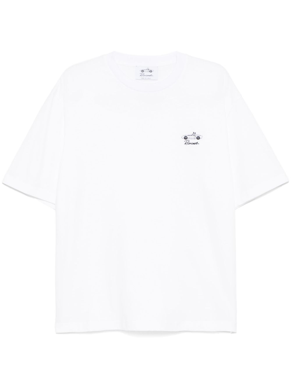 car-embroidered T-shirt