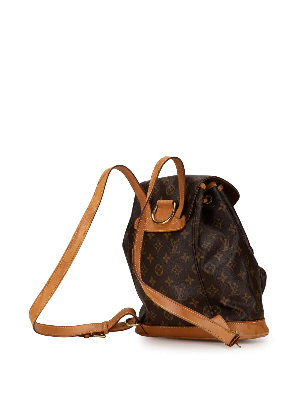 Louis Vuitton Pre Owned 1997 Monogram Montsouris MM Rucksack Braun FARFETCH DE