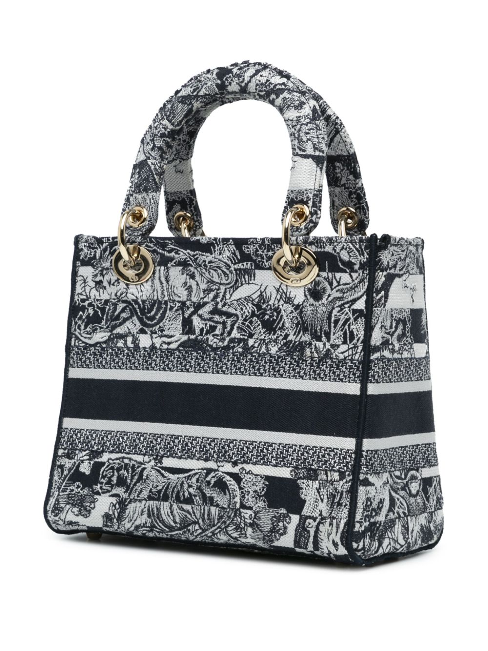 Christian Dior 2021 Medium Toile de Jouy Lady D-Lite satchel Women