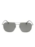 Montblanc pilot-frame sunglasses - Black