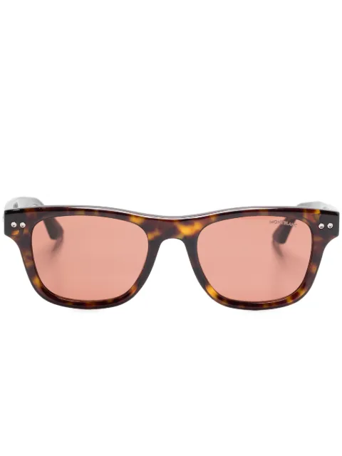 Montblanc square-frame sunglasses