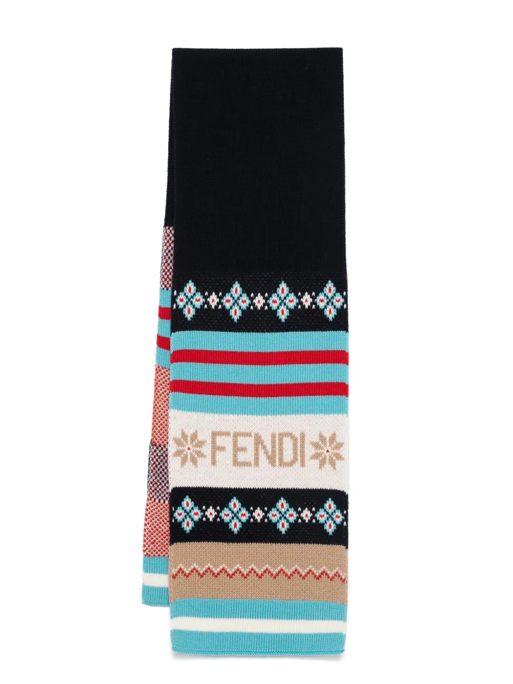 Fendi Kids Junior sjaal Blauw