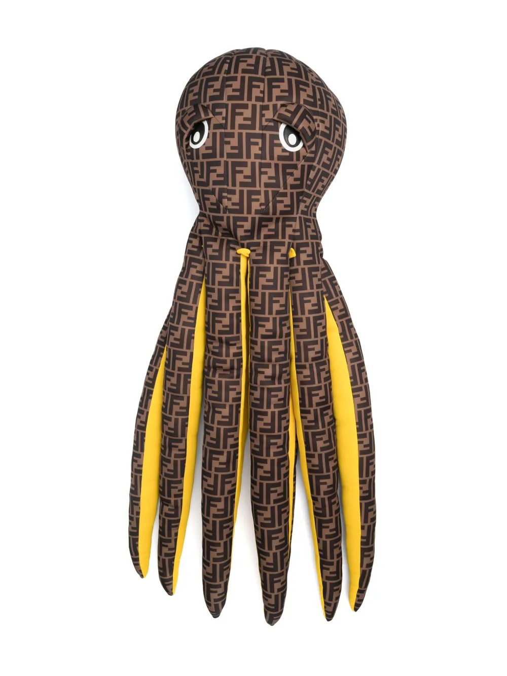 Fendi Kids Knuffel octopus Bruin