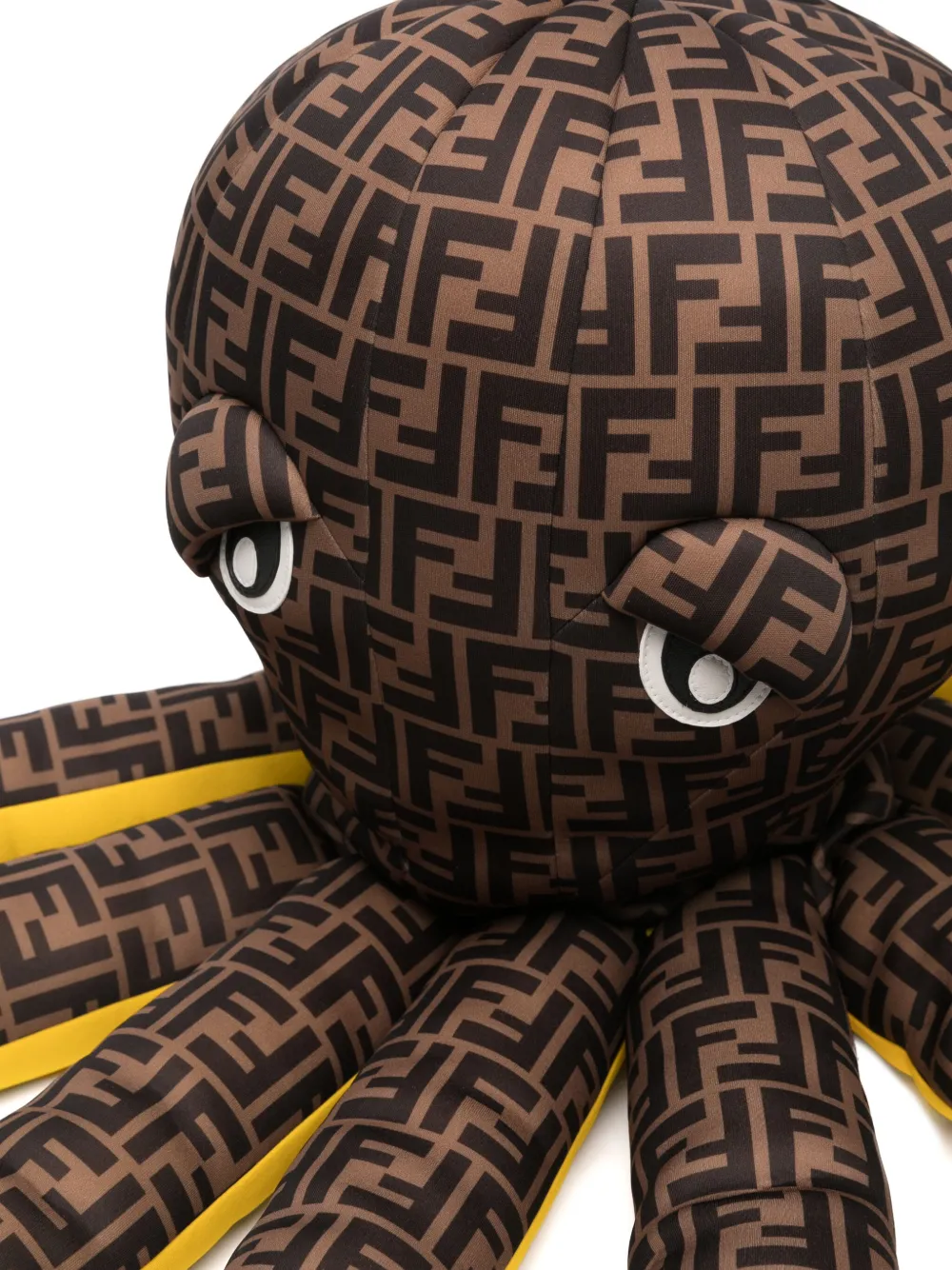 Fendi Kids Knuffel octopus Bruin