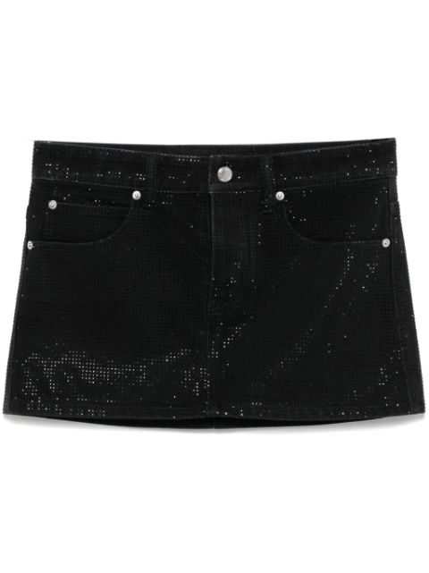 Alexander Wang crystal-embellished mini skirt Women