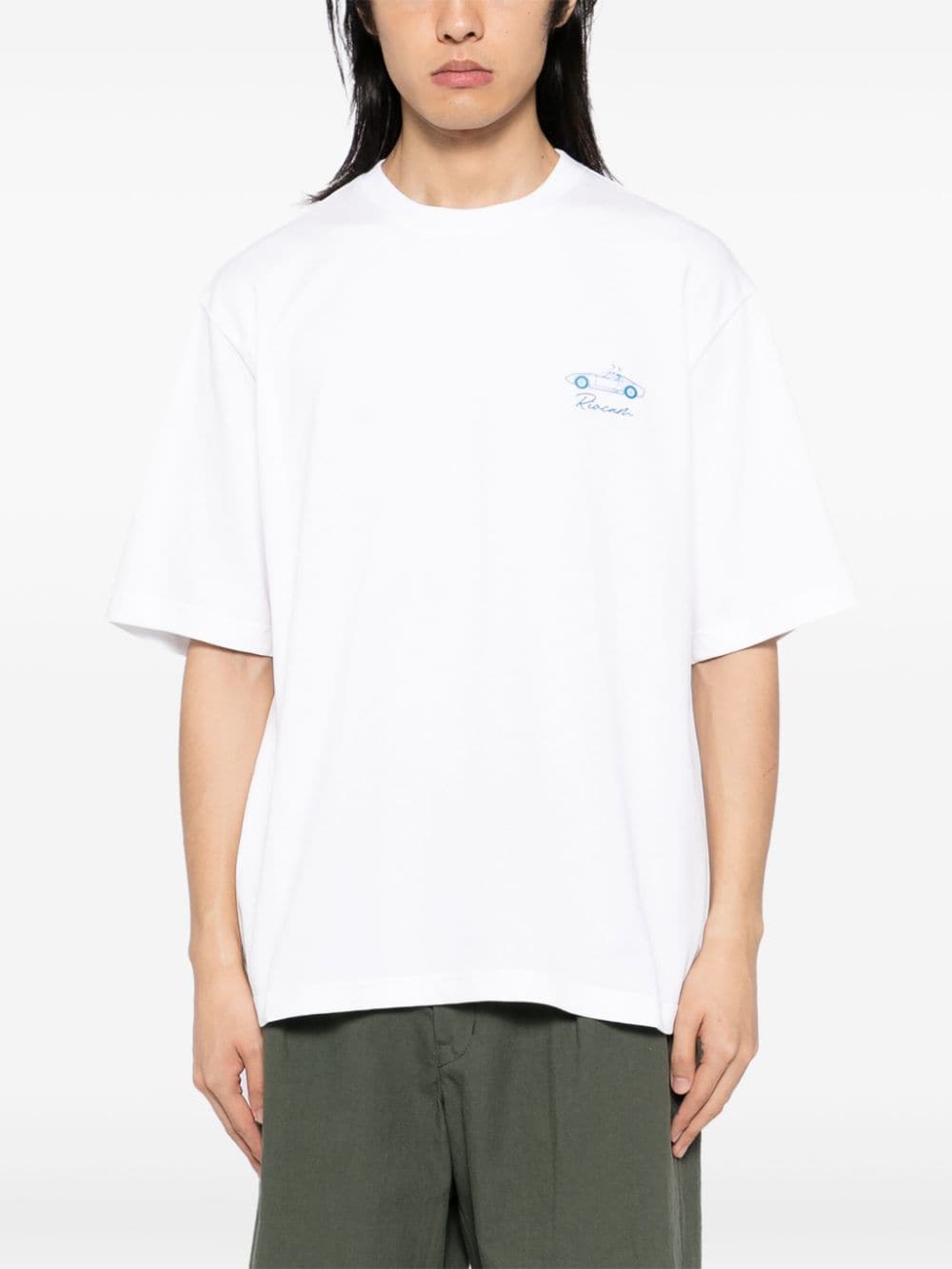 Shop Riocam Repair T-shirt In White