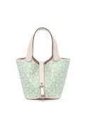 Hermès Pre-Owned 2022 Swift Lucky Daisy Picotin Lock 14 handbag - Brown
