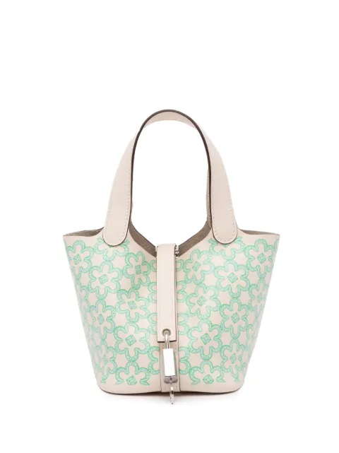 Hermès Pre-Owned Swift Lucky Daisy Picotin Lock 14 håndtaske fra 2022