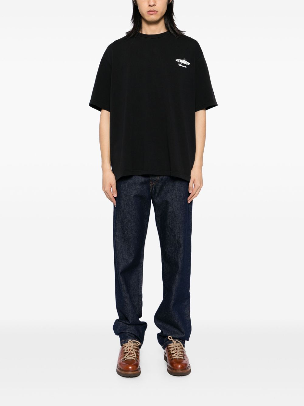 Shop Riocam Lambo Palms T-shirt In Black