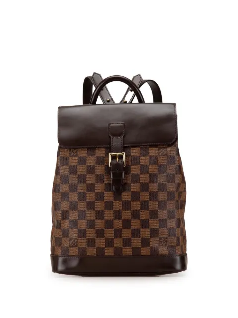 Louis Vuitton Pre-Owned 2003 Damier Ebene Soho backpack WOMEN