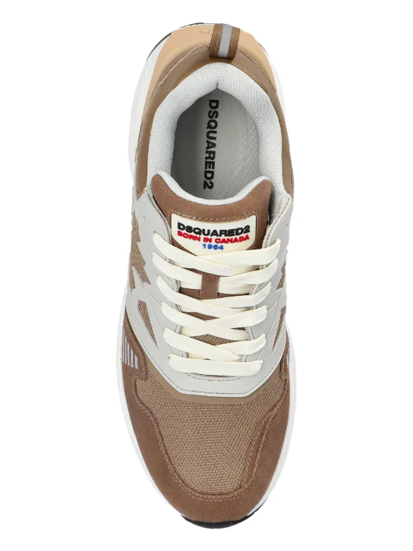 【D SQUARED2】Panelled Low-Top Sneakers 23652301_53846812_600.jpg
