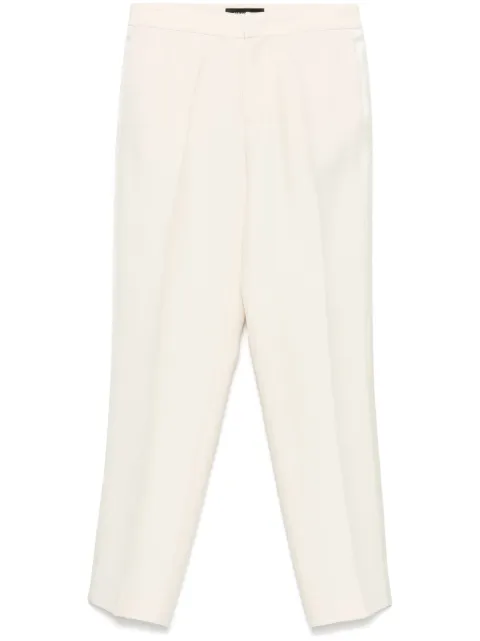 Fabiana Filippi pantalones con ribete satinado