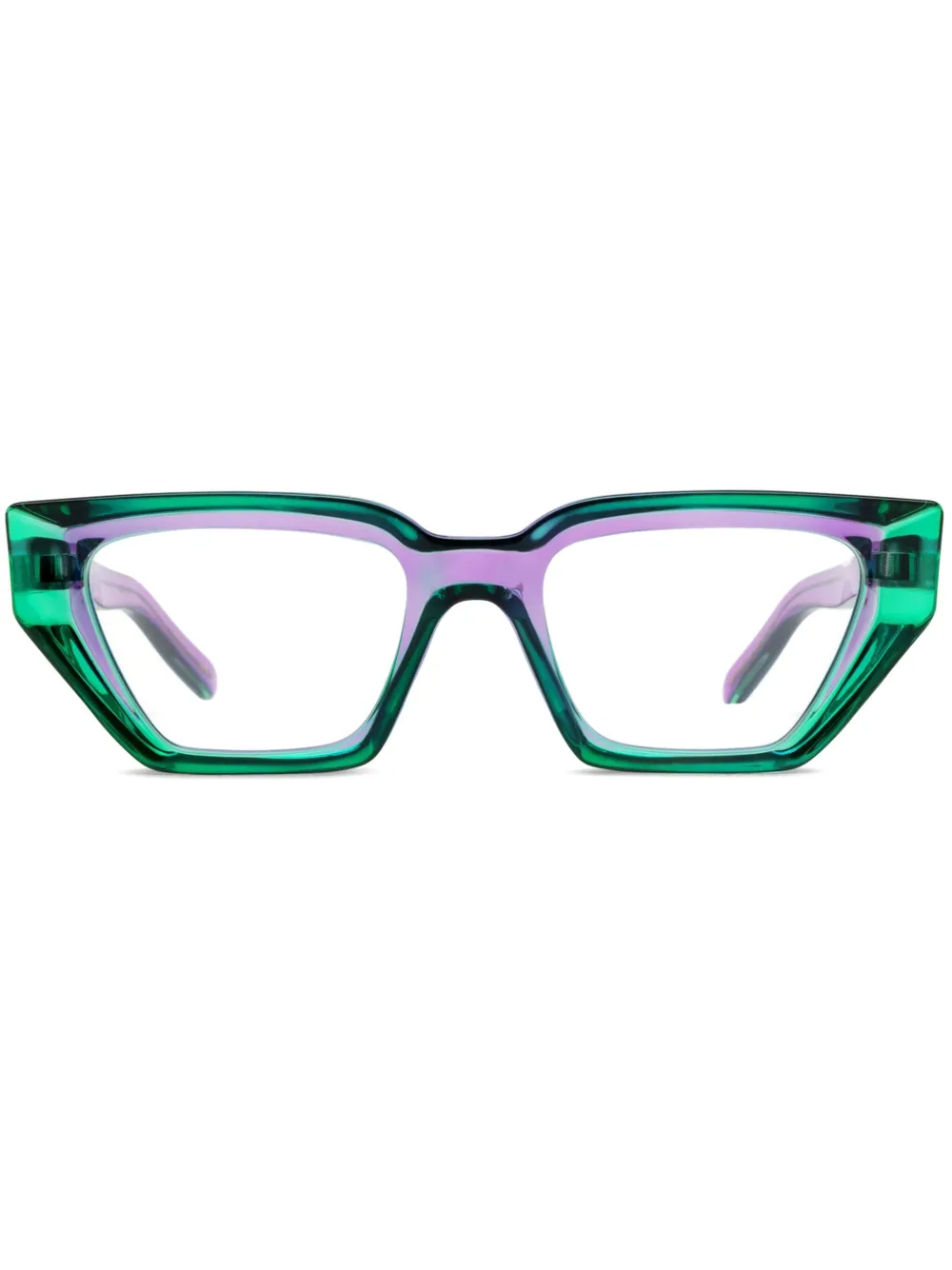 Gucci Eyewear Bril met cat-eye montuur Paars