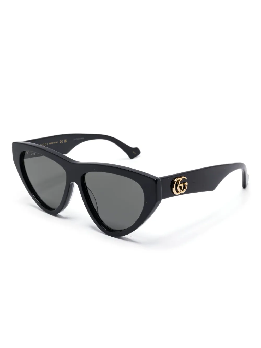 Gucci Pre-Owned Zonnebril met cat-eye montuur - Zwart