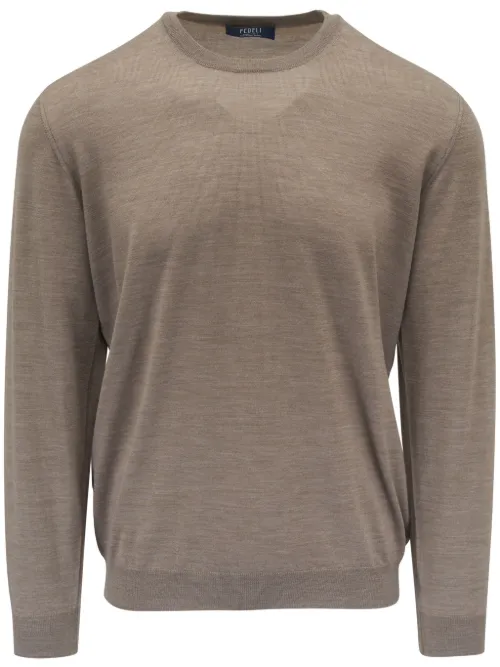 Pull en laine vierge - Fedeli - Modalova