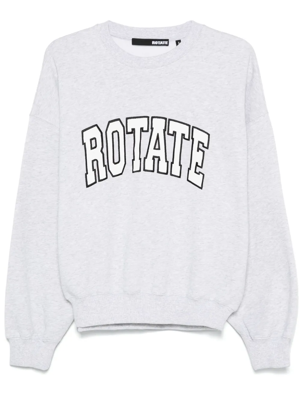 ROTATE BIRGER CHRISTENSEN embroidered-logo crew-neck sweatshirt Women