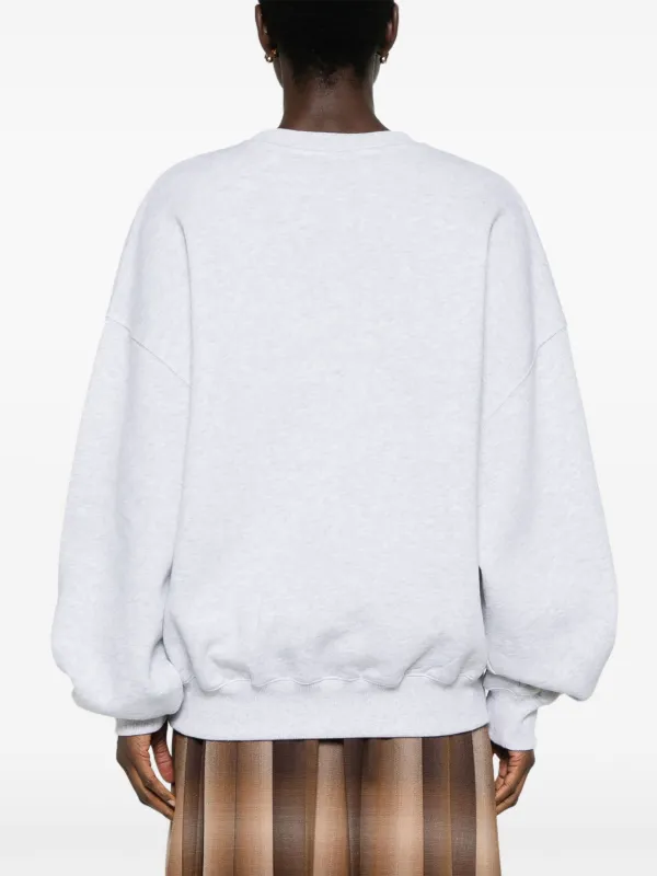 ROTATE BIRGER CHRISTENSEN embroidered-logo crew-neck Sweatshirt