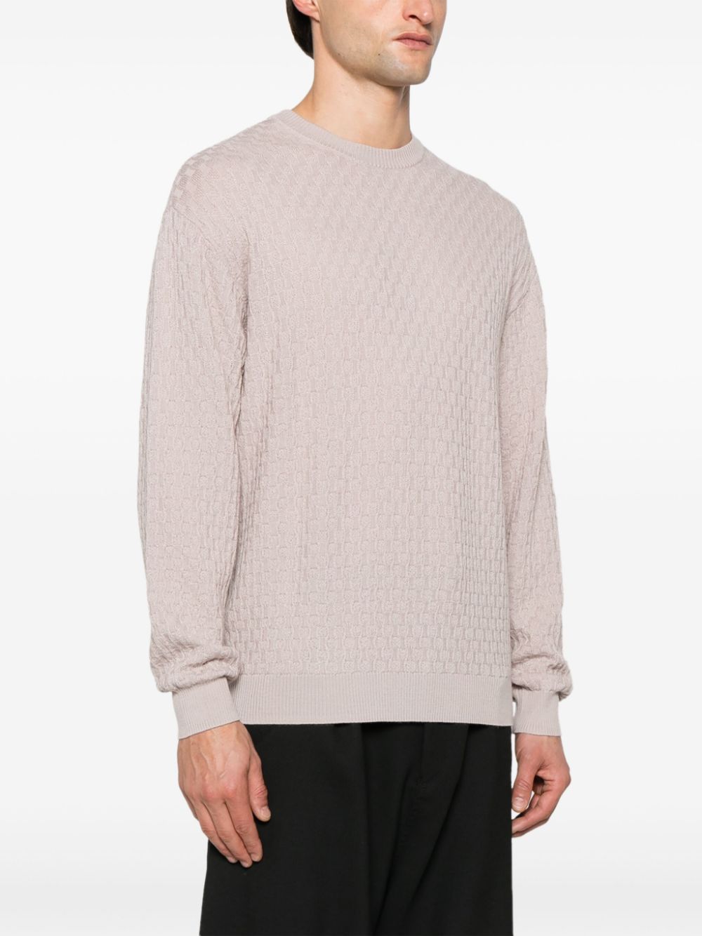 Emporio Armani 3D-knit sweater Men