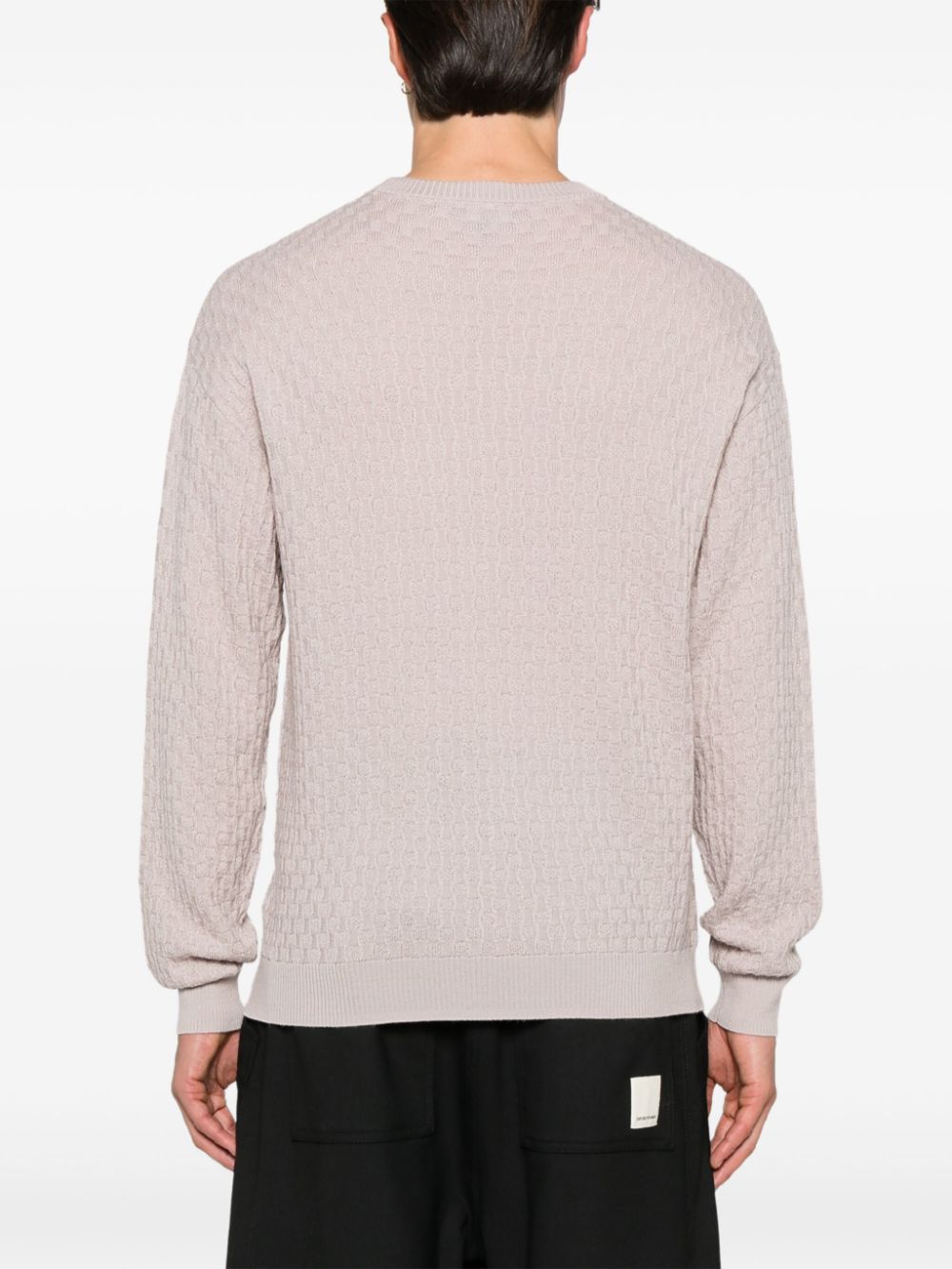 Emporio Armani 3D-knit sweater Men