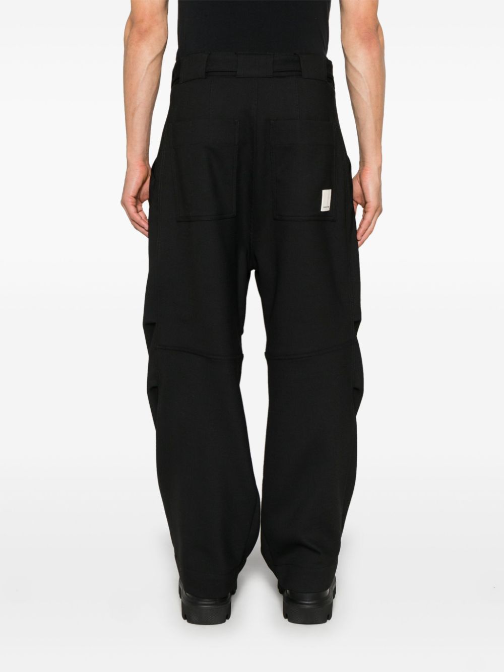 Emporio Armani belted trousers Men