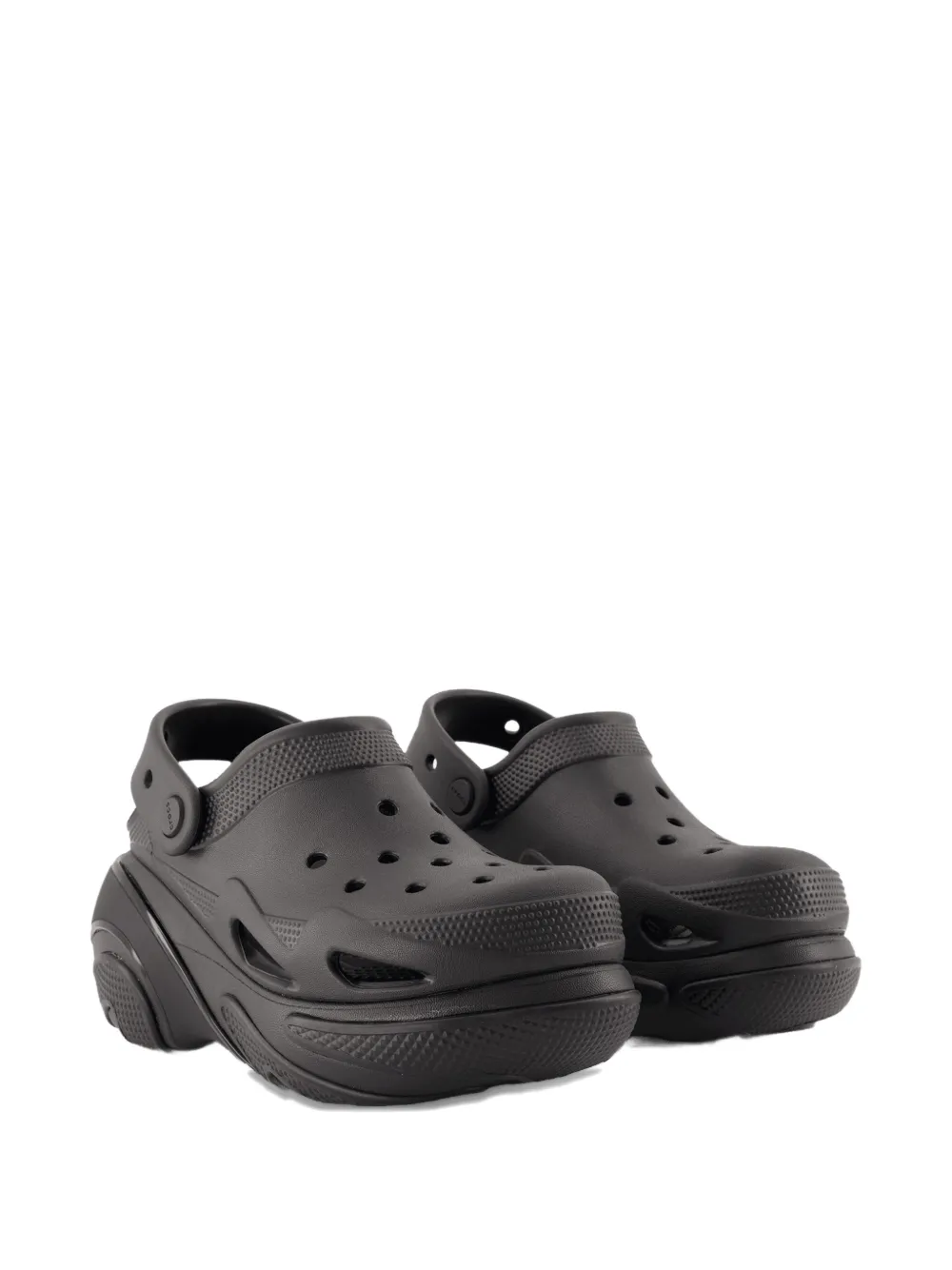 Crocs Klompen met plateauzool Zwart