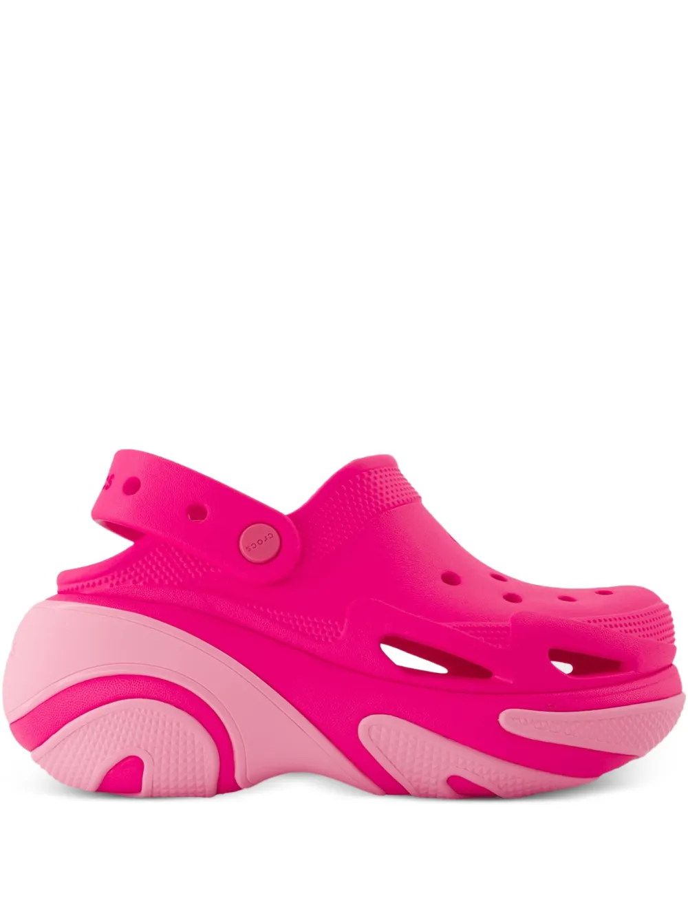 Crocs platform-heel clogs - Rosa