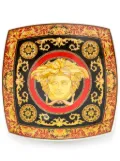 Versace Pre-Owned x Rosenthal 1990s Medusa Red dish (16cm x 16cm) - Black