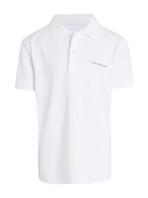 Calvin Klein Kids logo polo shirt