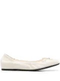 Valentino Garavani VLogo Signature ballet flats - White