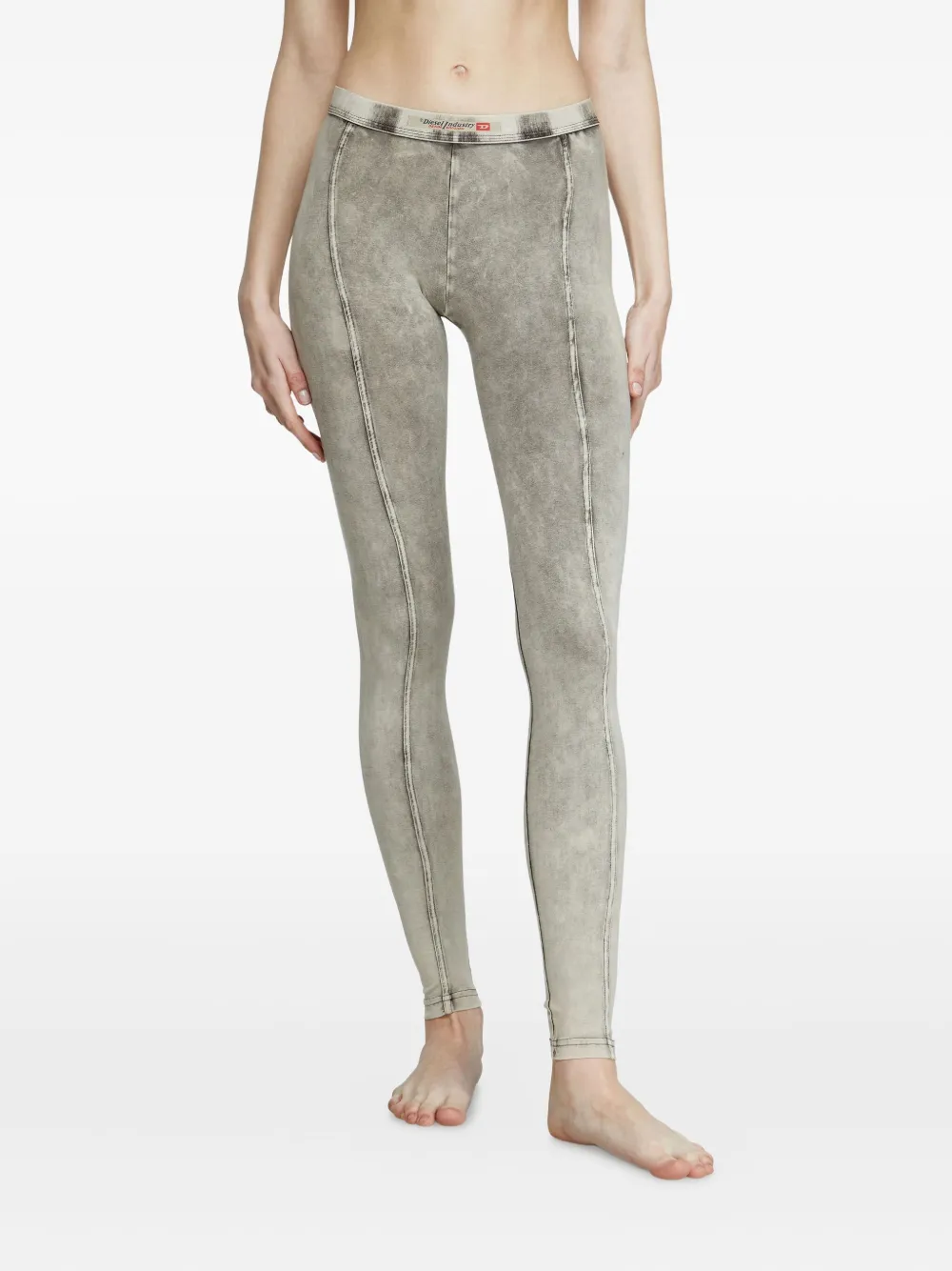 Diesel Athena denim legging Grijs