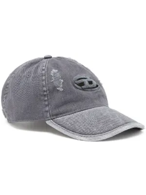 Diesel C-Seymon ダメージ キャップ | ブルー | FARFETCH JP