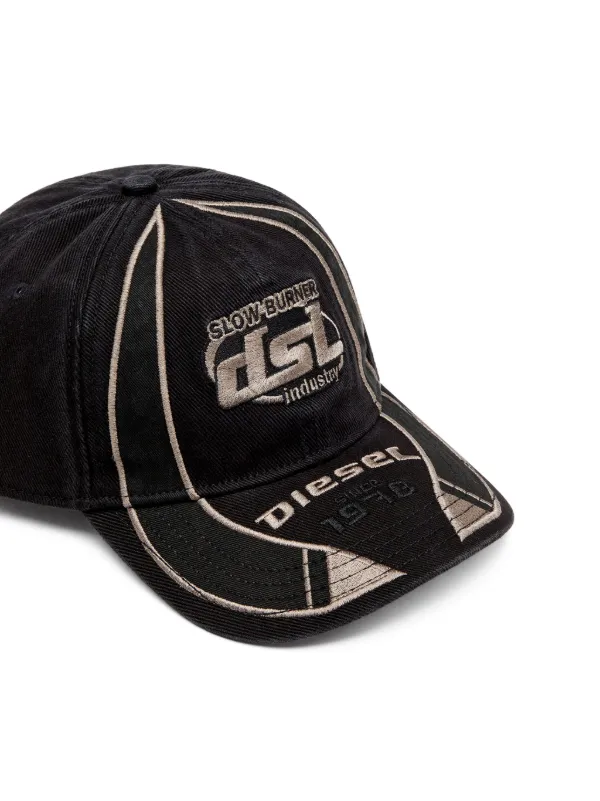 ＼半額SALE／ Diesel C-Arson キャップ | ブラック | FARFETCH JP 帽子