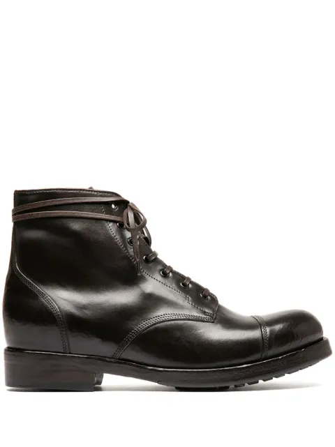 Officine Creative leather lace-up boots