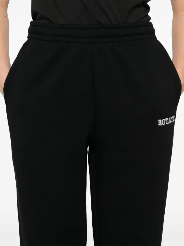 ROTATE BIRGER CHRISTENSEN Heavy Sweatpants | Black | FARFETCH
