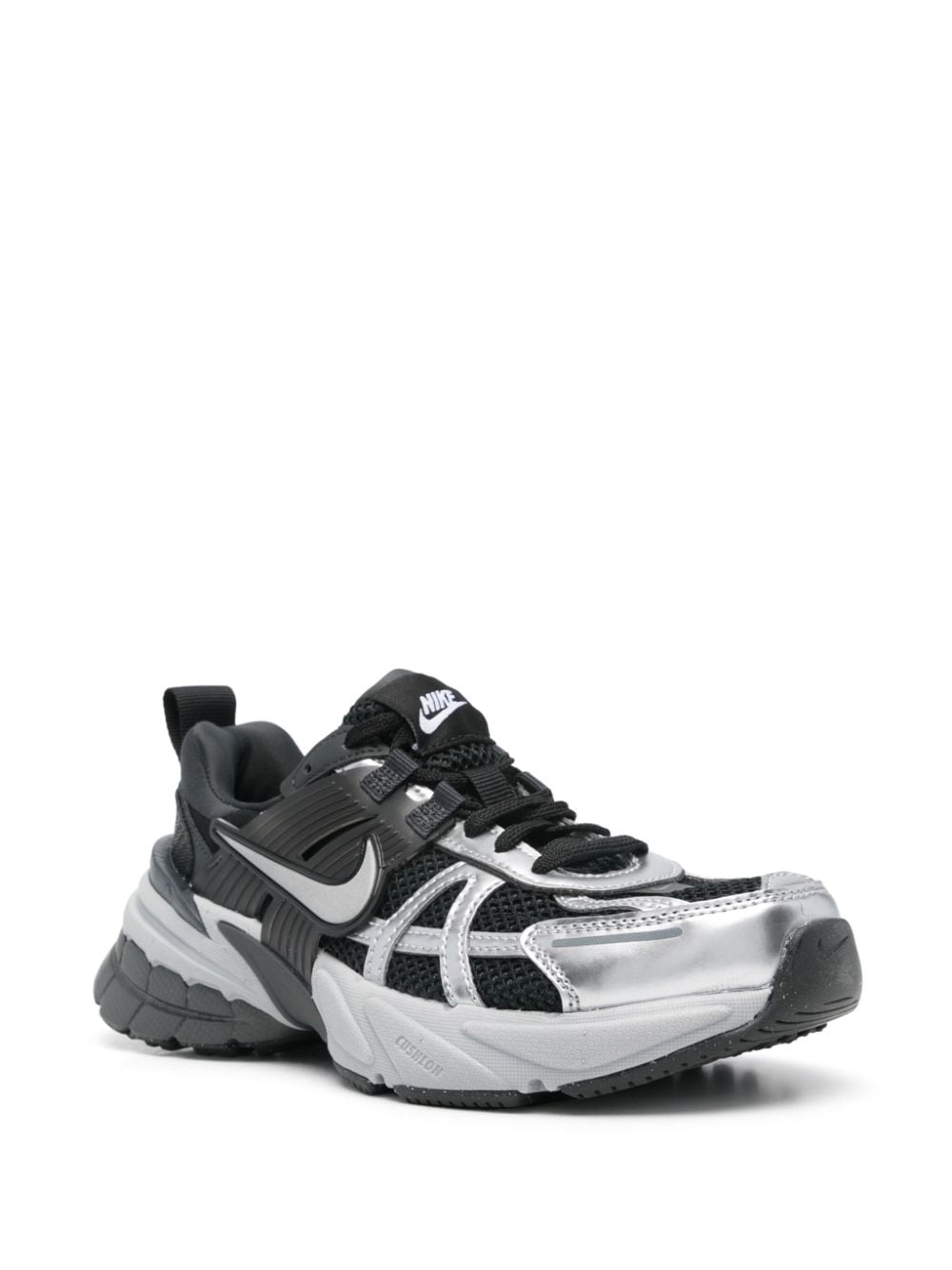 Shop Nike V2k Run Sneakers In 黑色