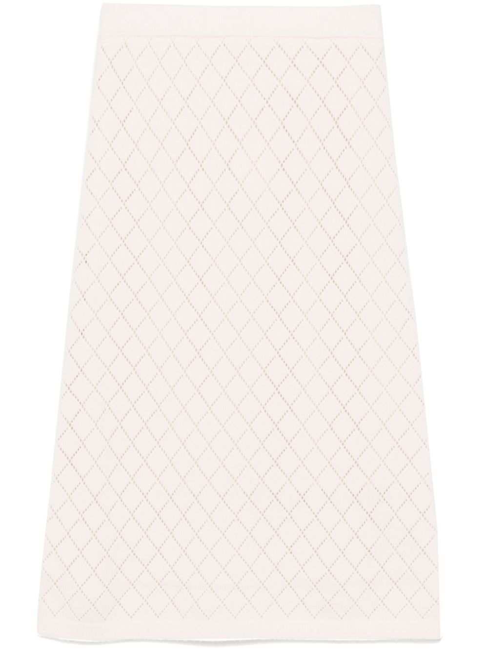 ZIMMERMANN Illustration midi skirt - Pink