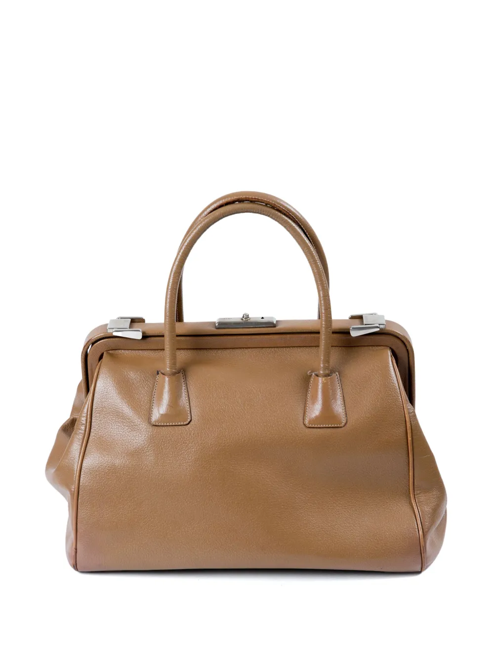 Prada Pre-Owned 2001 leren Doctor tas - Bruin