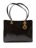 Christian Dior Pre-Owned 1990s large Lady Dior tote bag - Black