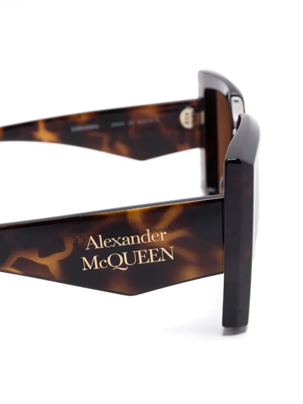 【ALEXANDER MCQUEEN】レディース オーバーサイズ サングラス Alexander McQueen Eyewear オーバーサイズフレーム サングラス