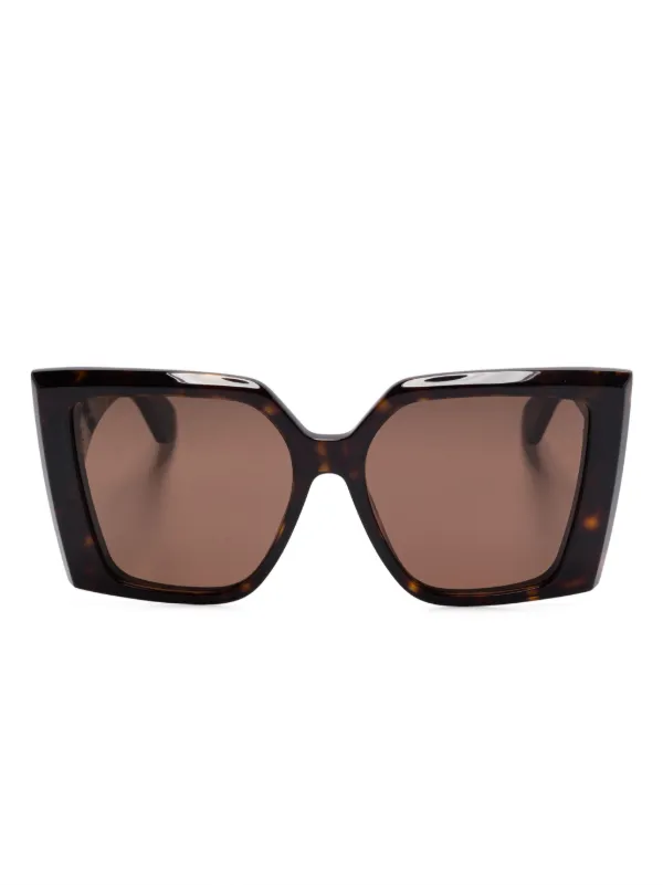 【ALEXANDER MCQUEEN】レディース オーバーサイズ サングラス Alexander McQueen Eyewear オーバーサイズフレーム サングラス