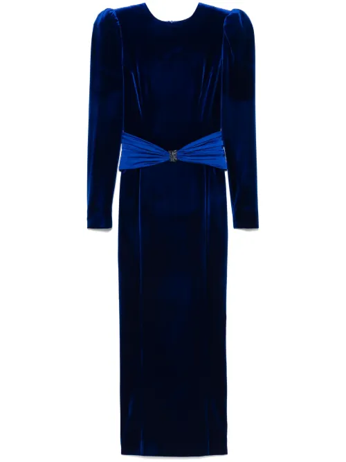 Robe mi-longue Natalie - CRISTALLINI - Modalova