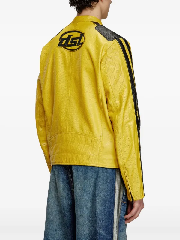 日本全国送料無料商品人気ランキング Pop Diesel レザージャケット JP FARFETCH | イエロー | ジャケット・アウター