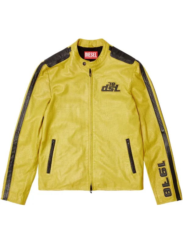 DIESEL ディーゼル レザージャケット レディース 牛革 本革