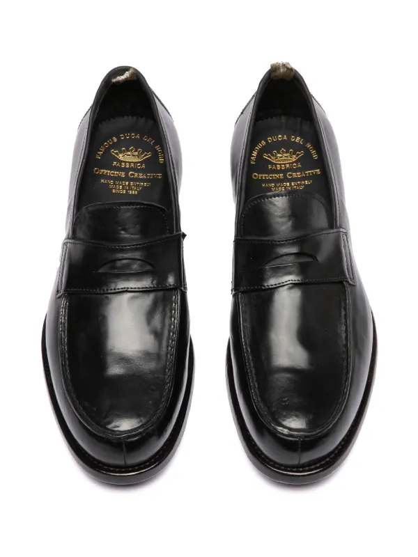 Officine Creative Vine ローファー | ブラック | FARFETCH JP