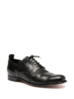 Officine Creative ダービーシューズ Officine Creative クリーム レザー ダービーシューズ サドル