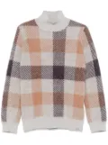 Woolrich check-pattern sweater - Grey