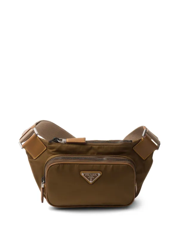 Prada Re Nylon Belt Bag Brown FARFETCH CA