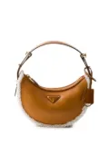 Prada small shearling shoulder bag - Brown