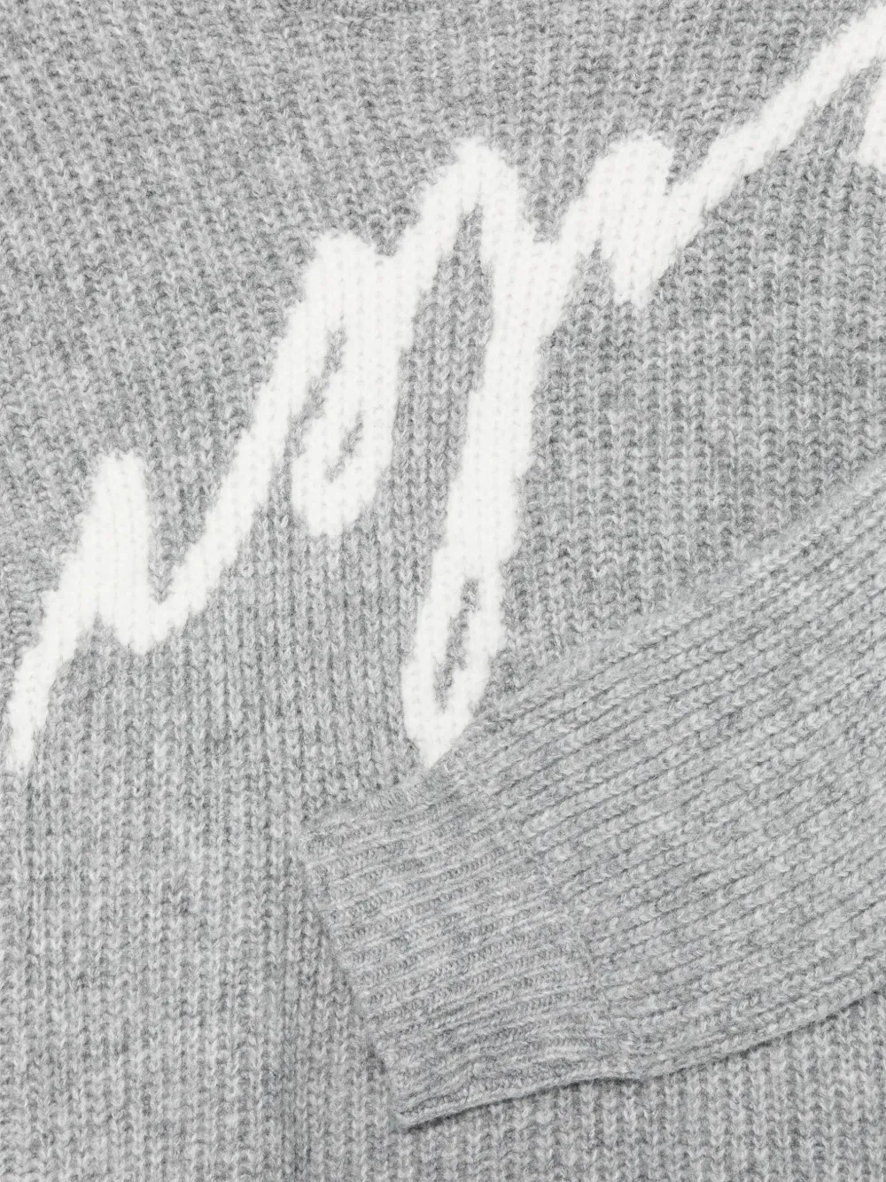 MSGM Kids Gebreide jurk Grijs