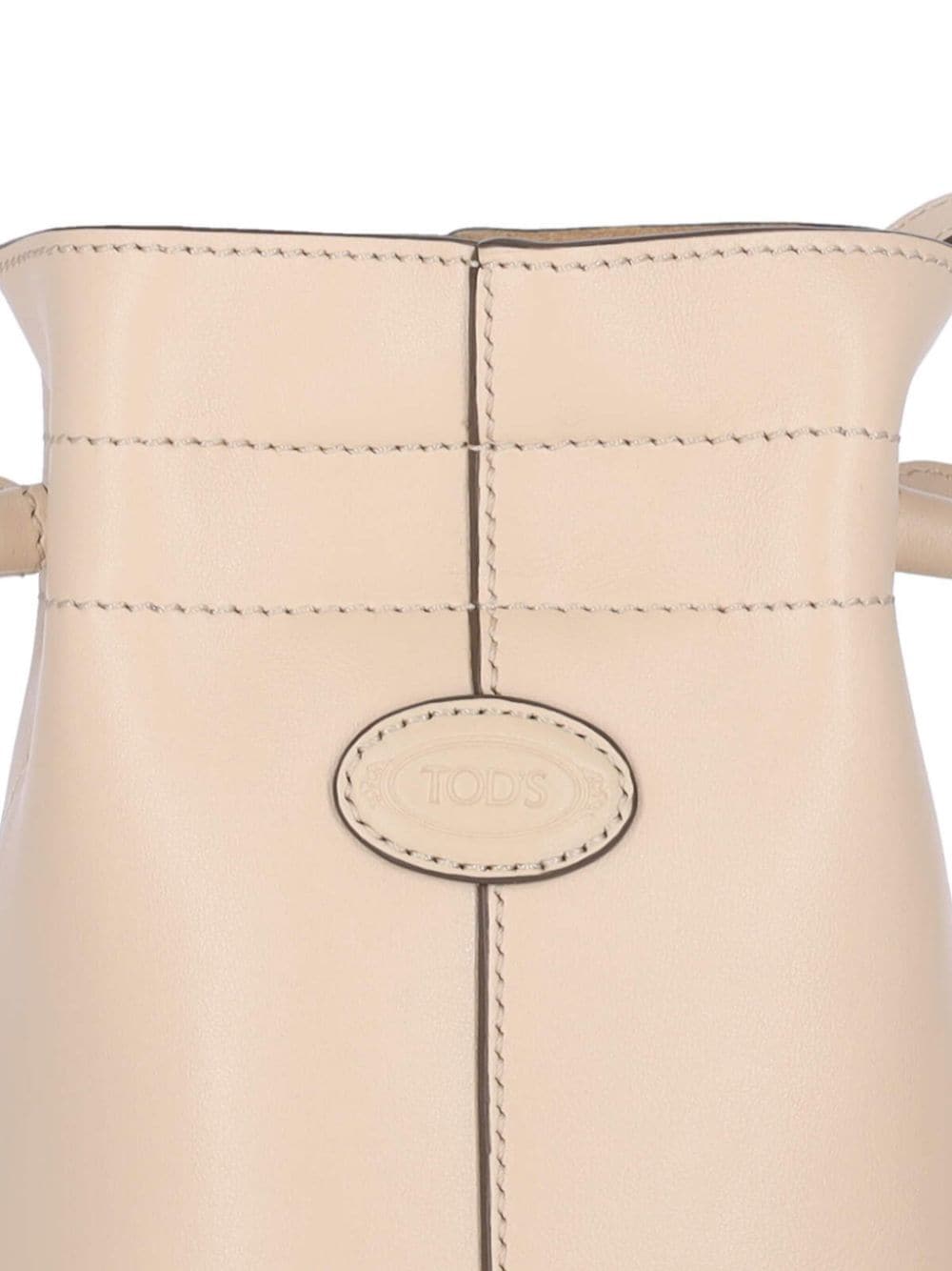 Shop Tod's Micro Di Bag Phone Bag In Neutrals